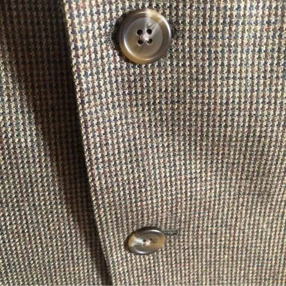 Lauren Ralph Lauren 44R Brown 100%‎ Lambs Wool Fully Lined 2 Button Sport Coat